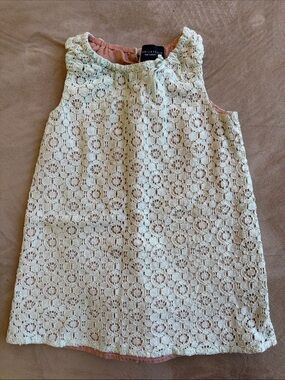 Victoria Beckham x Target 3T Lace Dress with beige Pink Lining
